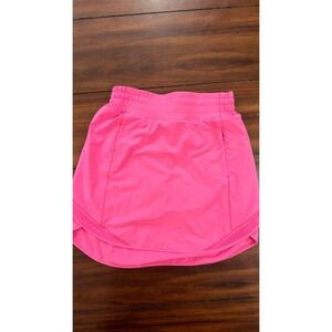 Lululemon Pace Rival Mid Rise Skirt Pink Athletic Skort Size 4